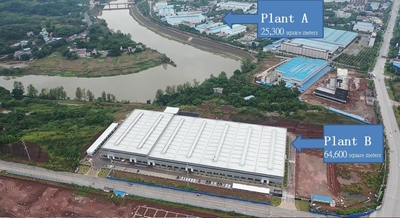 JOINT-MAG Magnetic Materials Co., Ltd. Zigong linha de produção da fábrica