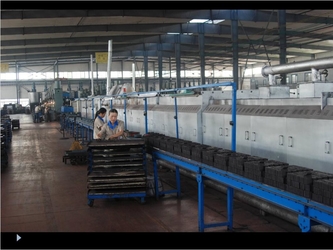 JOINT-MAG Magnetic Materials Co., Ltd. Zigong linha de produção da fábrica