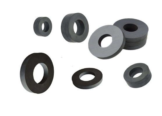 ISO9001 ferrite personalizada Ring Magnet Black NdFeB Ring Magnet Rustproof
