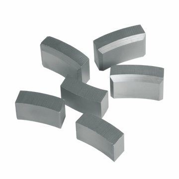 Ímãs do segmento da ferrite da máquina de matéria têxtil