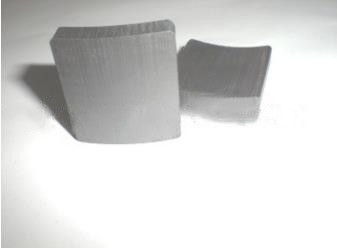 Ímã permanente aglomerado personalizado do ímã da ferrite para a motocicleta ACG
