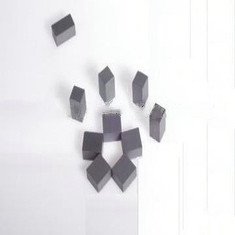 Do ímã quadrado da ferrite do ímã do bloco da ferrite do estrôncio processamento cerâmico do OEM
