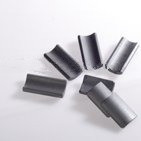 Ímã permanente industrial preto da ferrite para os motores da janela do automóvel do carro