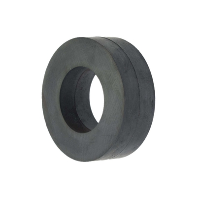Elevado desempenho personalizado do ISO TS16949 de Gray Ring Ferrite Magnet do carvão vegetal